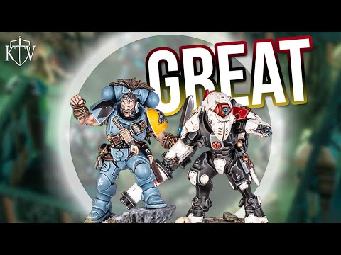 New T'au and Space Wolf Kill Teams look QUALITY!