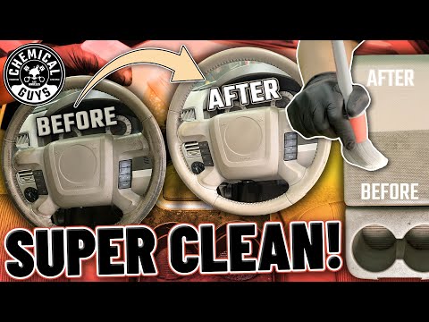 How To Get A FILTHY Interior Super Clean With These Detailing Tips! - Chemical Guys