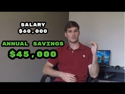 How I save $45,000 a Year on a $60,000 Salary | How to Save Money