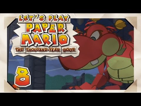 Let's Play Paper Mario: The Thousand-Year Door [8] | Vs. Hooktail