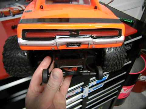 TRAXXAS STAMPEDE BODY DODGE CHARGER 4X4 CUSTOM HPI PROLINE VXL