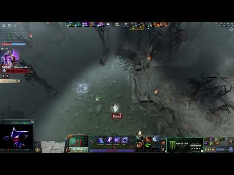 Arteezy raging at mageslayer+armlet Beast Master
