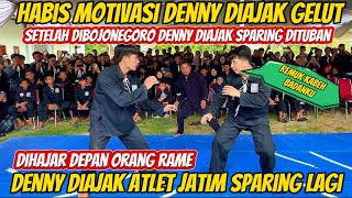 Download lagu Baru Sampai dituban Denny diajak gelut atlet Jatim, sparing didepan orang banyak mp3