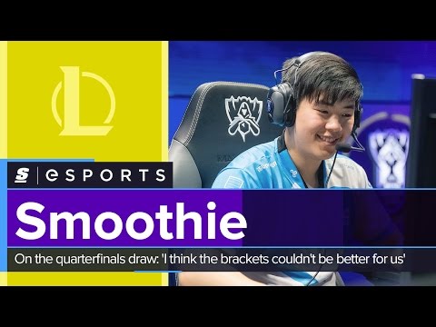 Smoothie on the quarterfinals draw: 'I think the brackets couldn't be better for us'