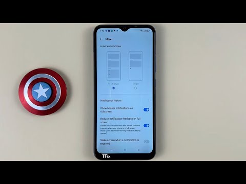 How to collapse silent notifications in the notification drawer on Realme C15 Android 11