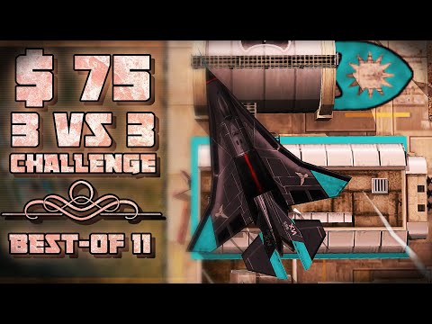 $75 3v3 Challenge: Team ExCaL vs Team Size - Best of 11 | C&C Generals Zero Hour