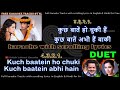 Milan Abhi Aadha Adhura Hai DUET Karaoke With Scrolling Lyrics