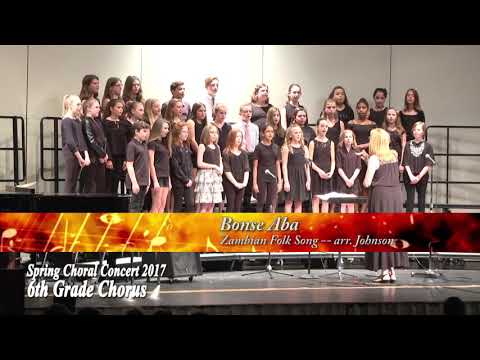 Spring Concert 2017: Blake MS Grade 6th Chorus