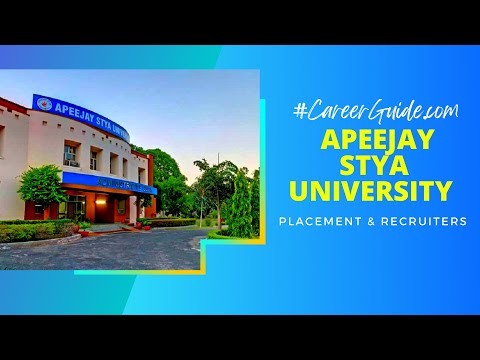APEEJAY STYA UNIVERSITY, HARYANA | PLACEMENTS | RECRUITERS | COLLEGE REVIEW | VLOG |