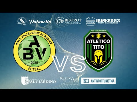 3 Giornata di Ritorno Boys Valleverde Academy - Atletico Tito