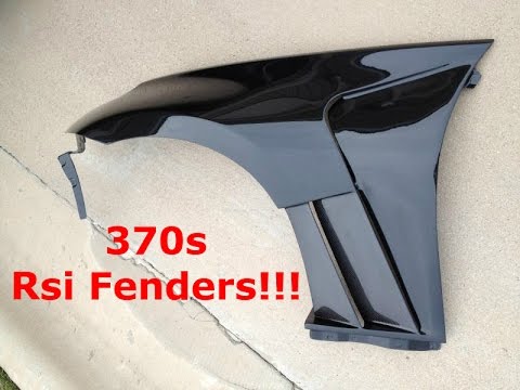 370z fender installation