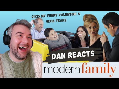 My Funky Valentine & Fears | First time watching Modern Family 01x15 & 01x16