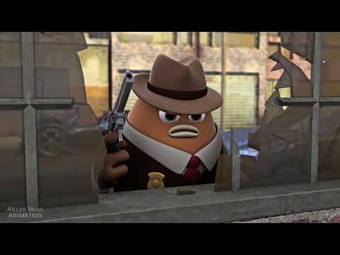 Killer Bean Forever: Killer Bean vs Detective Cromwell