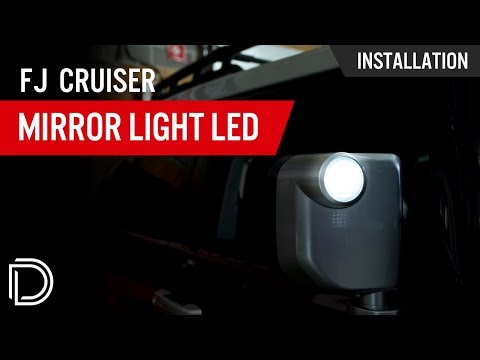 How to Install Toyota FJ Cruiser Mirror LEDs