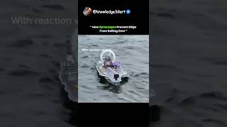 How Gyroscope Prevents Ships From Rolling Over I Sigma Physics Aura 🗿