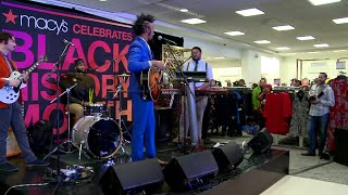 WEB EXCLUSIVE: Fantastic Negrito Shares Personal Family Story At Macy's Black History Event
