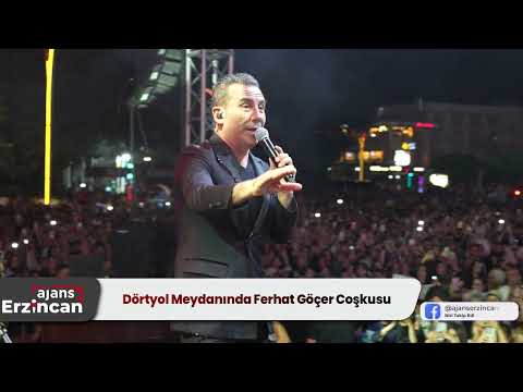 Dörtyol Meydanında Ferhat Göçer Coşkusu