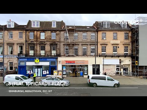 SCENEINVIDEO   8 flat 1 Picardy Place, Edinburgh, Midlothian, EH1 3JT