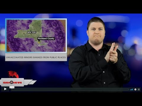 Unvaccinated minors banned from public places (ASL - 3.27.19)