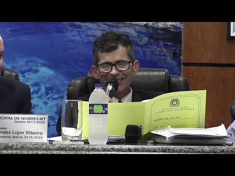 Início da 10º sessão | Câmara Municipal de Nobres