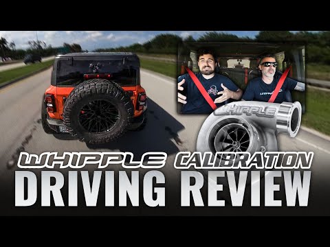 Tune Updates and Bigger Turbos?! - Whipple Calibration Driving Review - 2022 Ford Bronco Raptor