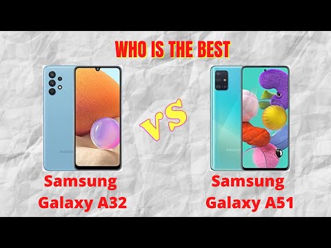 Samsung  Galaxy A32  Vs Samsung  Galaxy A51