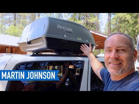 Sportrack Skyline XL Cargo Box SR7095 - Unboxing and Installation