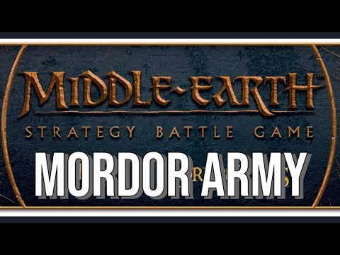 MESBG - Mordor Army for the Battle for Osgiliath!