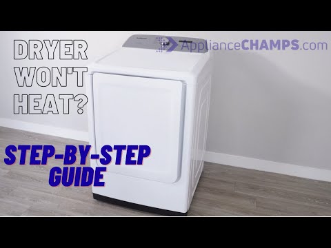 How To: Samsung Dryer Heating Element Replacement - Dryer Not Heating or Drying DC47-00019A Guide