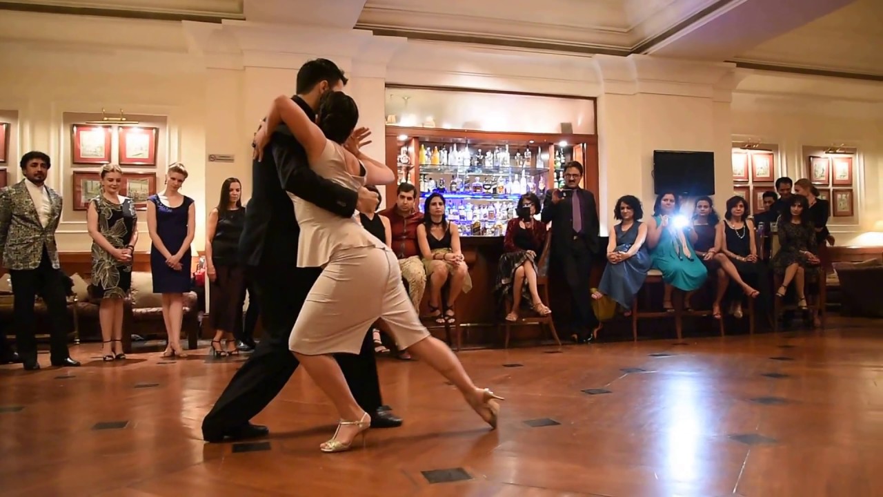 Dana Frigoli and Adrián Romeo Ferreyra in 3rd Delhi Tango festival