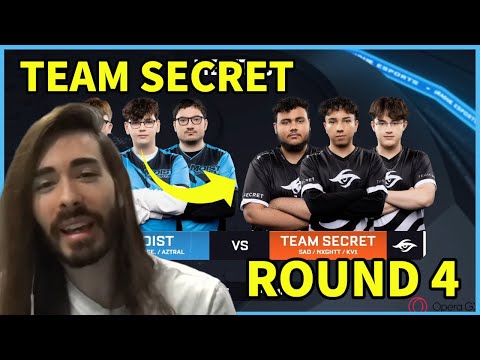 Rocket League - Round 4 vs Team Secret | Moistcr1tikal Reacts