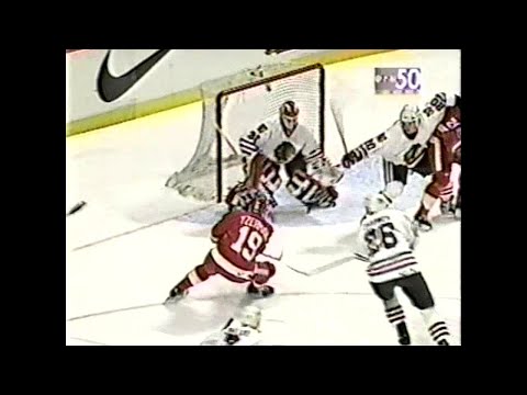 Steve Yzerman's 1,300th NHL Point - 1/5/97