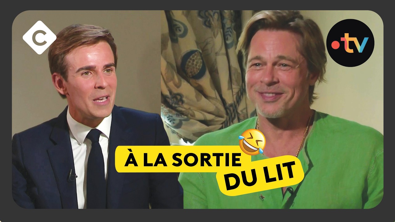 Quand Jean-Baptiste Marteau interview Brad Pitt