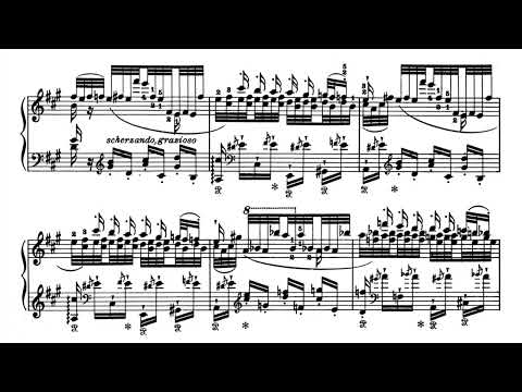 Liszt - Transcendental Études S.139, No. 5 "Feux Follets" (Pogorelich)