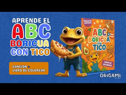 Aprendiendo el Abecedario Boricua con TICO | Canción Infantil de ABC | Tico el Coquí