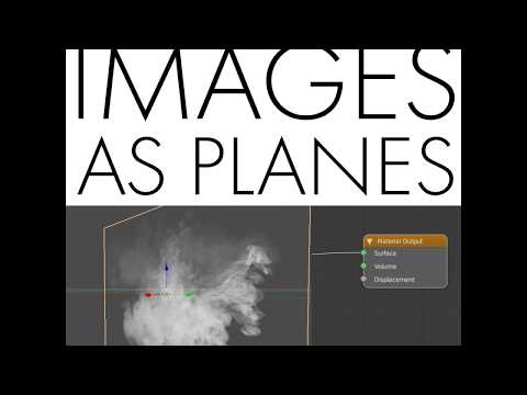 Daily Blender Tip #43 - Import Images As Planes Add-On