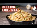 Chicken Fried Rice Recipe | Restaurant Style Chicken Fried Rice | Indo Chinese Recipes | Cookd