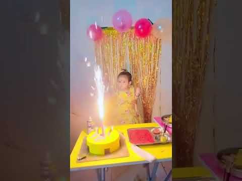 Happy birthday Jenisha 🎂| #happybirthday #kidsvideo #1stbirthday #viral