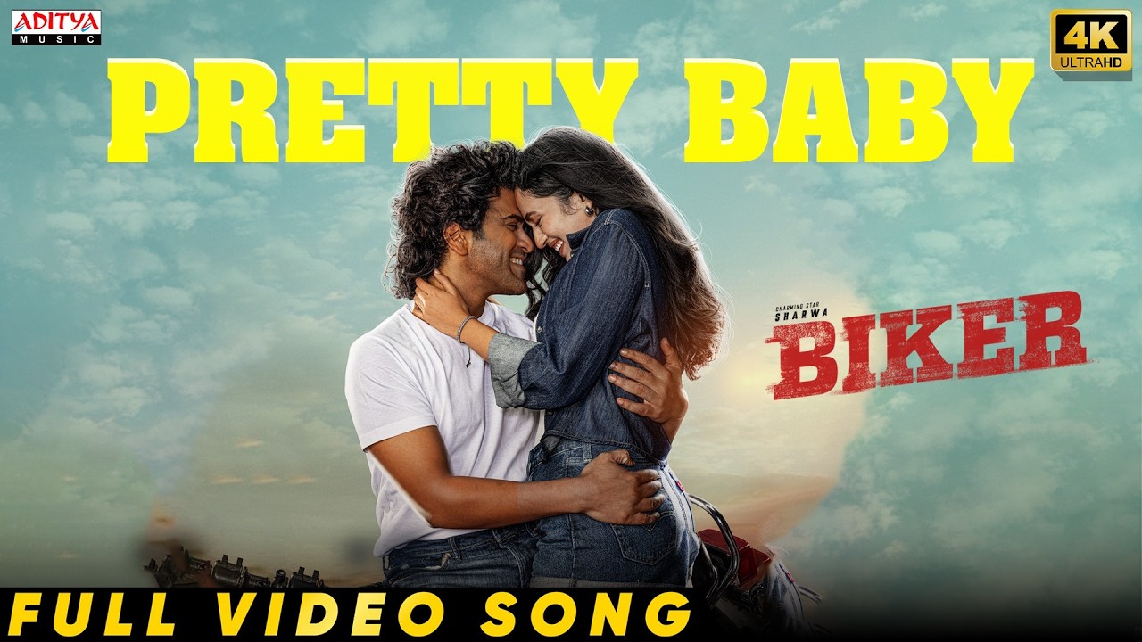 Biker - Pretty Baby Full Video Song | Sharwanand, Malvika Nair | Dr Rajashekhar | Ghibran | Abhilash