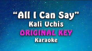Download lagu Kali Uchis -  All I Can Say (Karaoke) mp3 Download lagu Kali Uchis -  All I Can Say (Karaoke) mp3