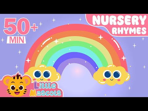 Colors Of The Rainbow + more | Color Song For Kids | Little Mascots