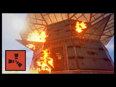 Rust Raids: ALL ARMORED TOWER | M249 ARMORY!