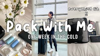 Minimalist Pack With Me | one week with one luggage in Japan (again)