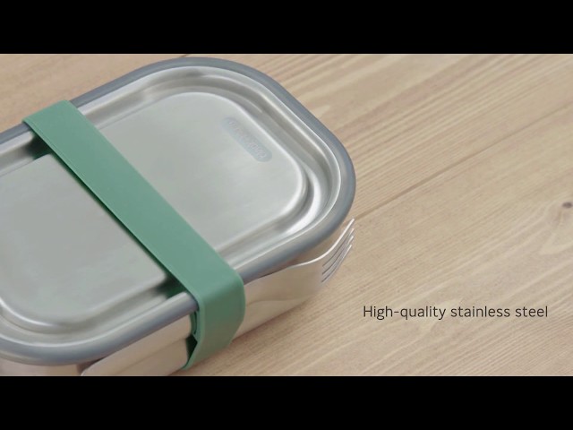 Vídeo relacionado con Lurch Caja de almacenamiento Clásico 1000 ml acero inoxidable sin BPA