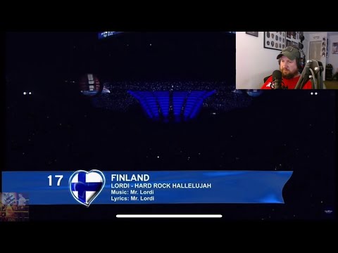 Legion Reacts - Episode 85 - Lordi Hard Rock Hallelujah ESC 2006 Winner (2020 08 31)