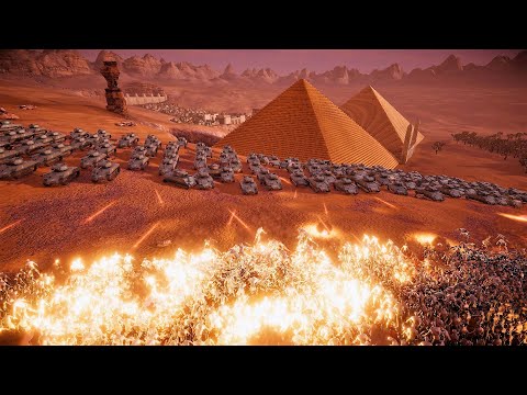 1000 WW2 SHERMAN TANKS VS 1 MILLION ZOMBIES - Ultimate Epic Battle Simulator 2 UEBS 2