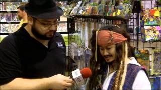 T-Rex interviews Captain Jack Sparrow