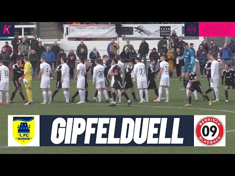 Hart umkämpfte Herbstmeisterschaft | 1. FC Düren – SV Bergisch Gladbach 09 (Mittelrheinliga)