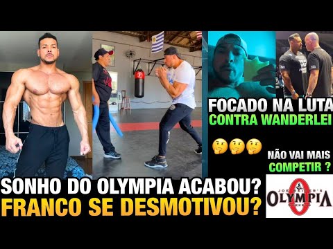 FRANCO NÃO VAI MAIS COMPETIR ESSE ANO ?? CADA VEZ MAIS DIFICIL A BUSCA PELO OLYMPIA + FOCO NA LUTA