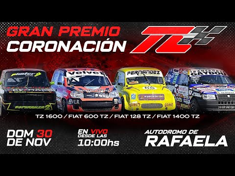 CATEGORIAS TZ GP CORONACIÓN -2025 - RAFAELA - SANTA FE